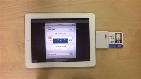 piv card reader for iPad